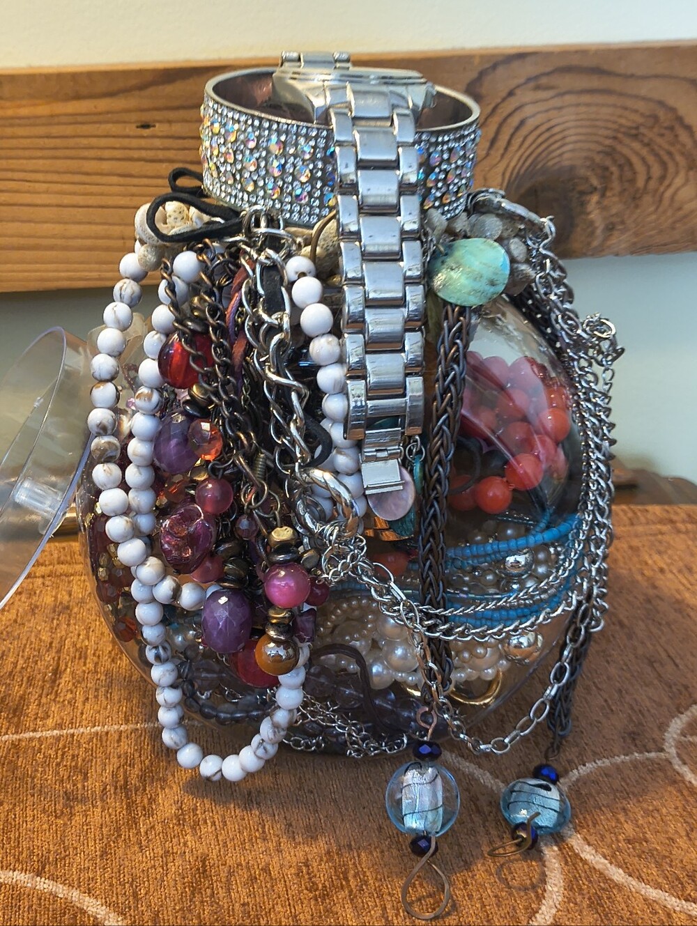 Mystery, Not So Mystery, Craft Jewelry Watch Jar Open Your Own! Lot